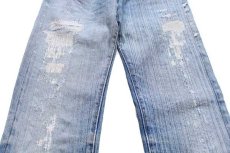 画像9: 80s USA製 Levi'sリーバイス 501 赤耳 デニムパンツ ボロ w27 (9)