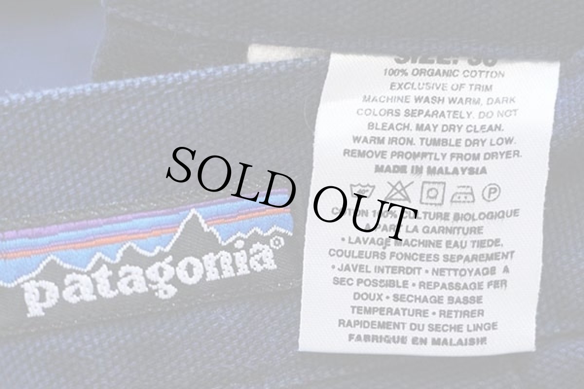 画像6: 90s patagoniaパタゴニア オーガニックコットン パンツ 青紺 36 (6)