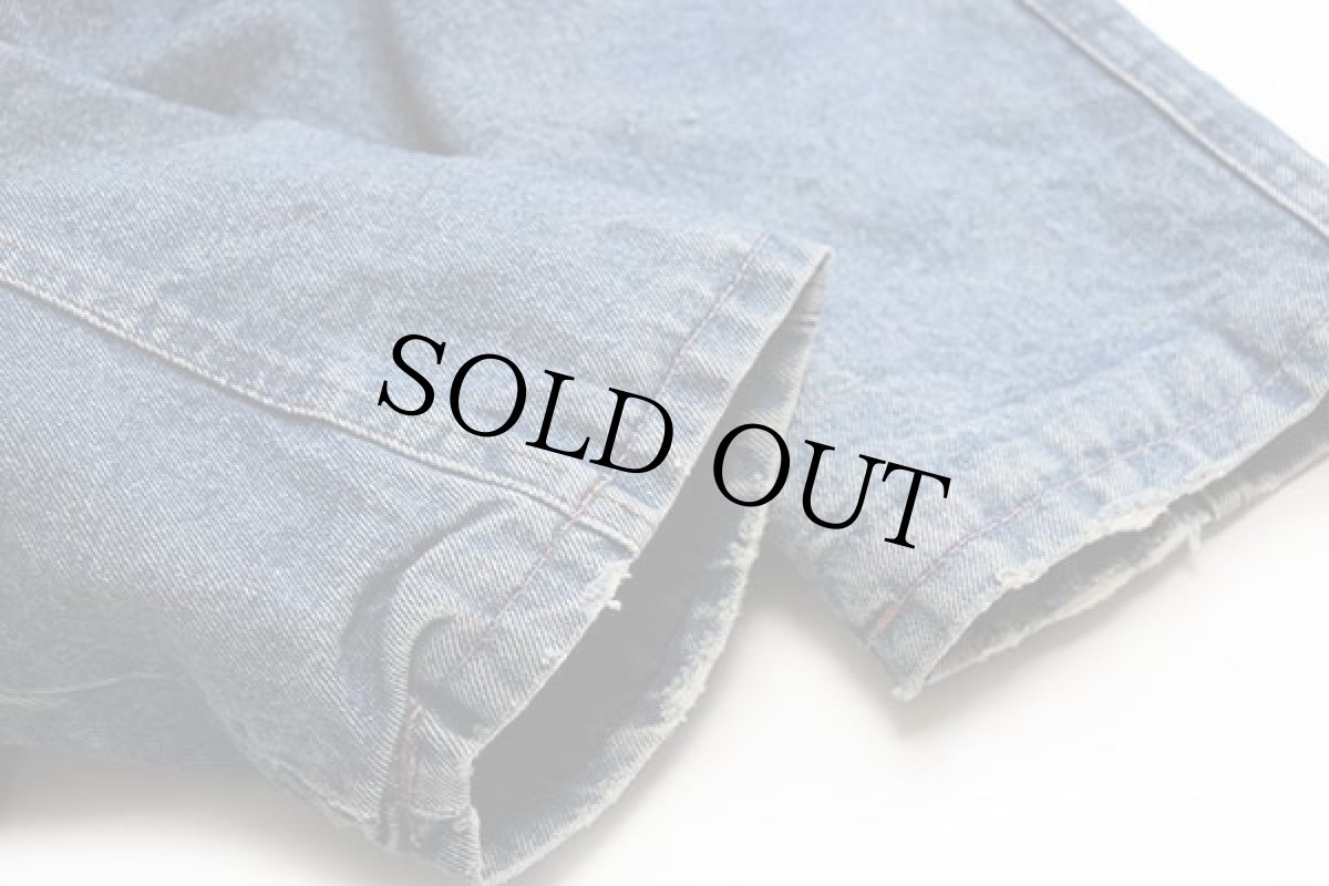 画像6: 90s UNKNOWN スタンドカラー ボアライナー デニムコート (6)