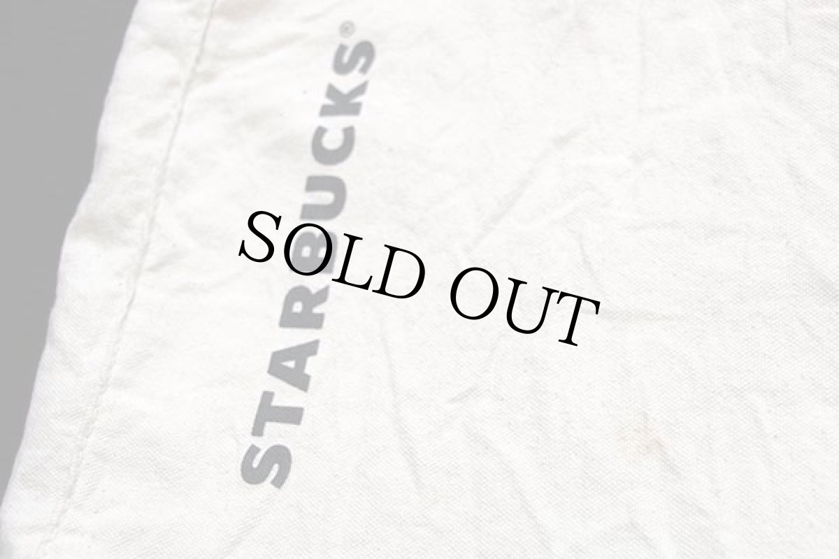 画像5: STARBUCKS COFFEE スターバックス コーヒー ロゴ コットン キャンバス トートバッグ エコバッグ ナチュラル (5)