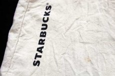 画像5: STARBUCKS COFFEE スターバックス コーヒー ロゴ コットン キャンバス トートバッグ エコバッグ ナチュラル (5)