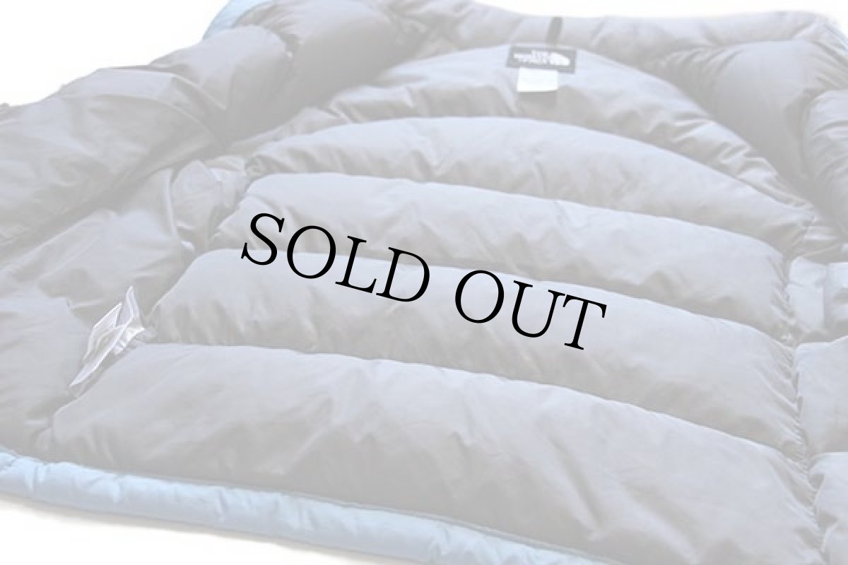 画像5: 00s THE NORTH FACEノースフェイス ヌプシ 700フィル ダウンベスト 水色 W-M (5)