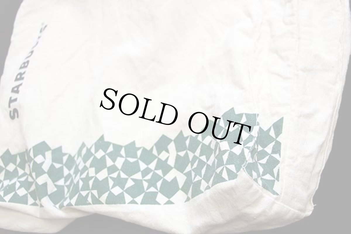 画像4: STARBUCKS COFFEE スターバックス コーヒー ロゴ コットン キャンバス トートバッグ エコバッグ ナチュラル (4)