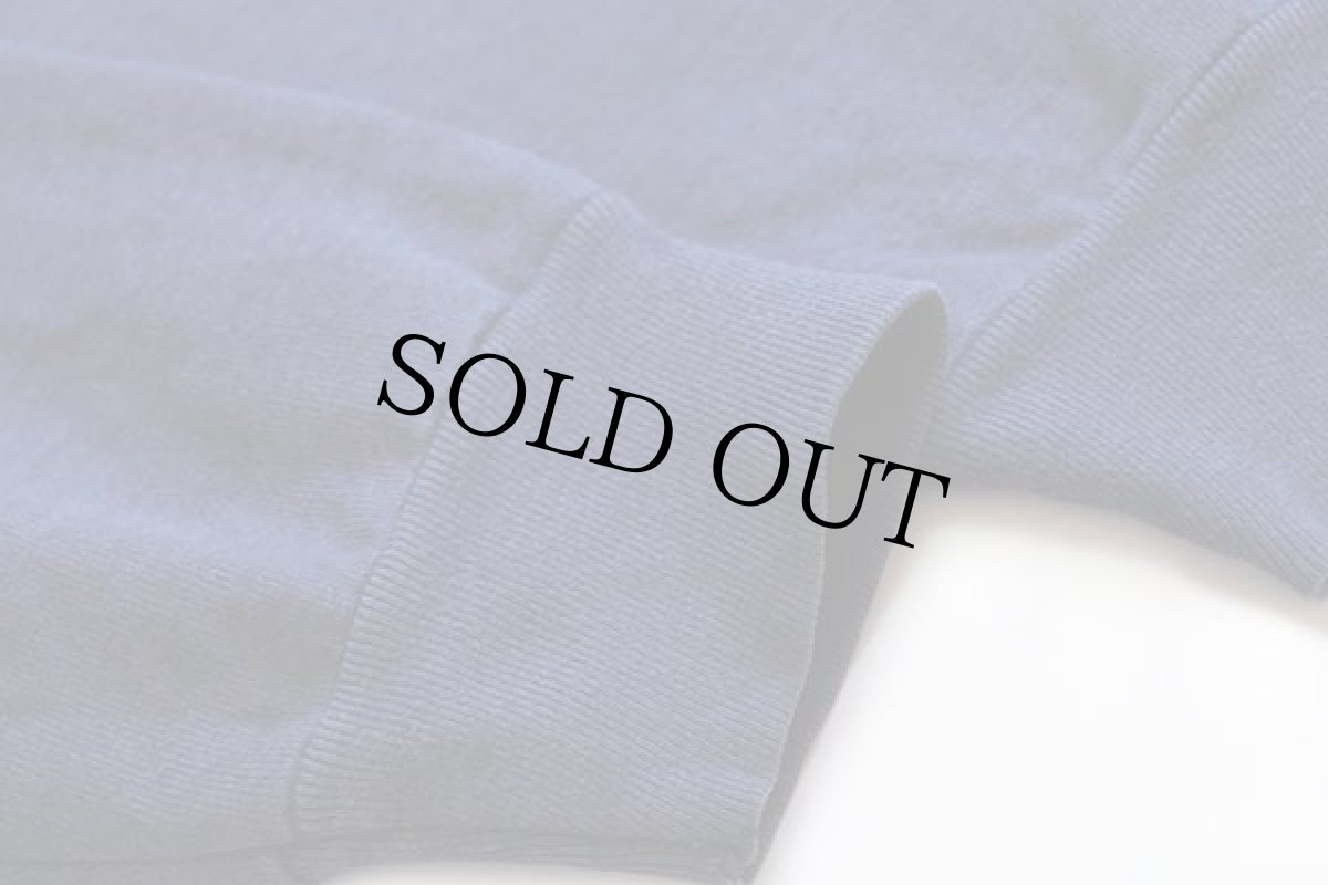 画像6: 90s USA製 MICHIGAN ひび割れプリント スウェット 紺 XL (6)