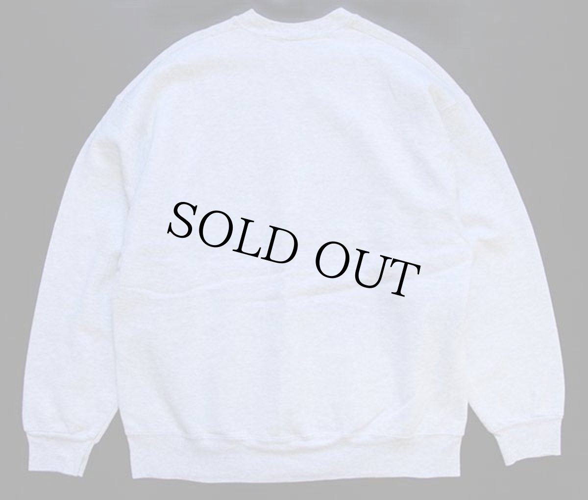 画像2: 90s USA製 Edward Jones スウェット 杢グレー L (2)