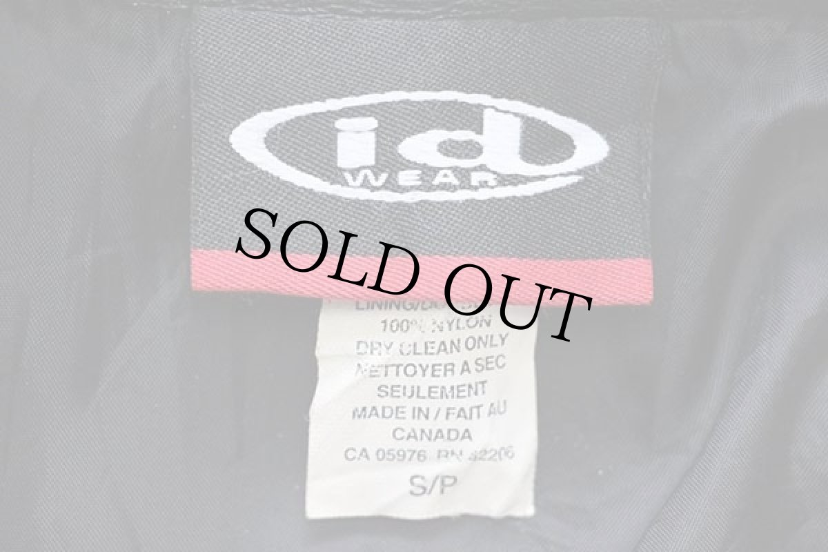 画像4: カナダ製 id WEAR メルトン ウールジャケット 黒 S (4)