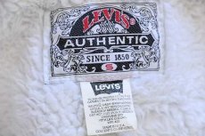 画像4: 90s USA製 Levi'sリーバイス ボアライナー デニムベスト S (4)