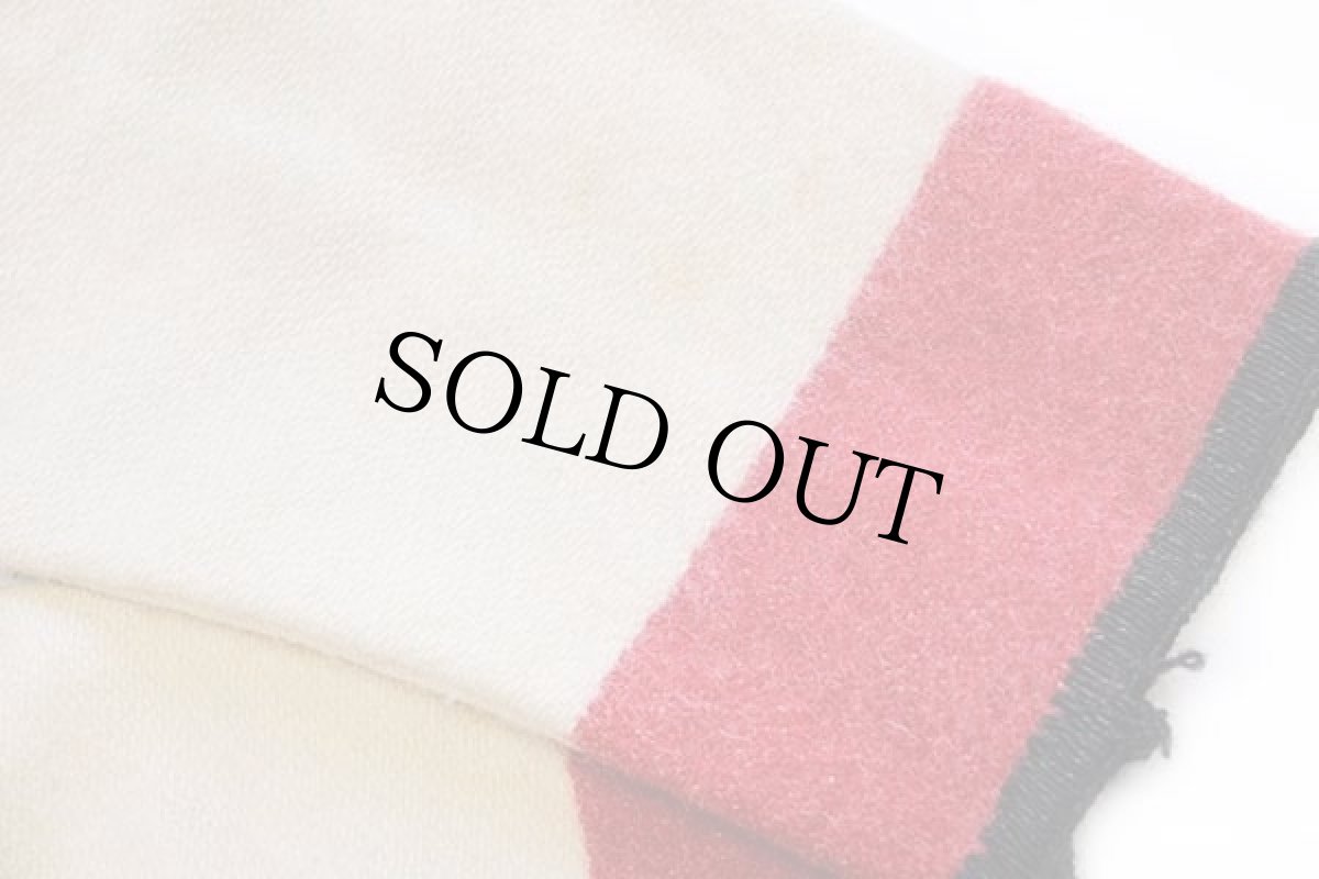 画像7: 70s USA製 Woolrichウールリッチ マルチボーダー フーデッド ウール ブランケット コート W-L★ハドソンズベイ (7)