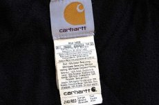 画像4: メキシコ製 carharttカーハート キルティングライナー ダック地 アクティブジャケット パーカー 赤 フェード L (4)