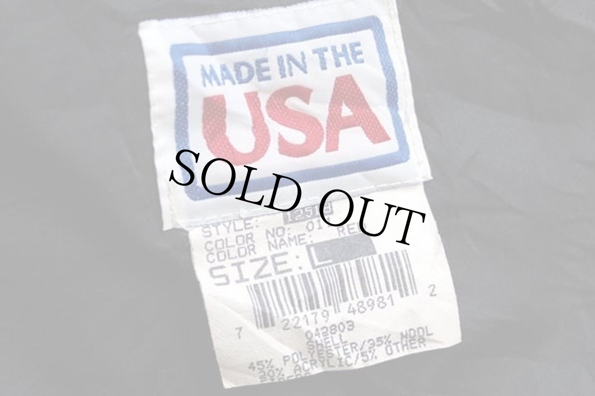 画像4: USA製 PIONEER WEAR ショールカラー ネイティブ柄 ウール混 ブランケット ジャケット L (4)