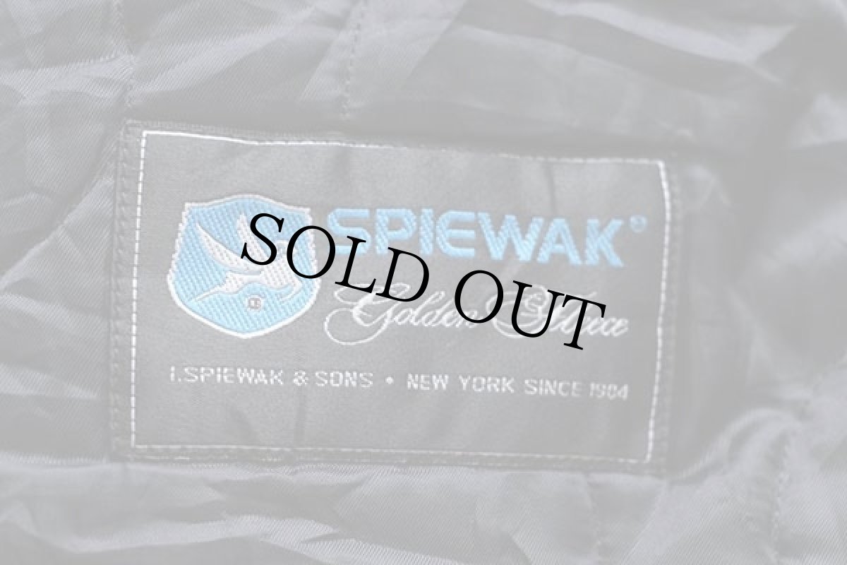 画像5: 90s USA製 SPIEWAK Golden Fleece N-3Bタイプ リアルファー フライトジャケット 黒 34 (5)