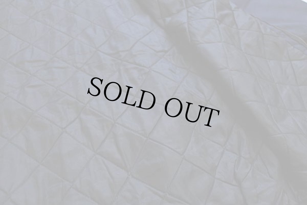 画像5: 80s USA製 WorkWear パッチ付き キルティングライナー ワークジャケット 紺 L-R (5)