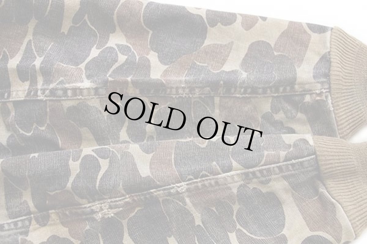 画像6: 80s USA製 carharttカーハート ダックハンターカモ ダック地 アクティブジャケット パーカー (6)