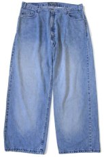 画像2: 00s メキシコ製 Levi'sリーバイス SILVERTABシルバータブ デニムパンツ w38 L30 (2)