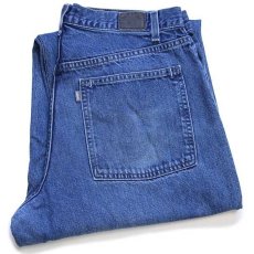 画像1: 00s メキシコ製 Levi'sリーバイス SILVERTABシルバータブ BAGGY FIT デニムパンツ w36 L30 (1)