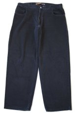 画像2: 00s Levi'sリーバイス SILVERTABシルバータブ BAGGY FIT ブラック デニムパンツ w38 L32 (2)