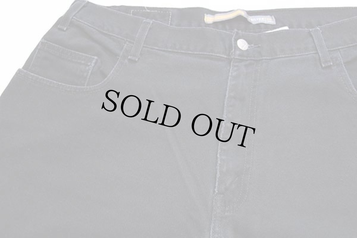 画像4: 00s Levi'sリーバイス SILVERTABシルバータブ BAGGY FIT ブラック デニムパンツ w38 L32 (4)