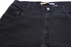 画像4: 00s Levi'sリーバイス SILVERTABシルバータブ BAGGY FIT ブラック デニムパンツ w38 L32 (4)