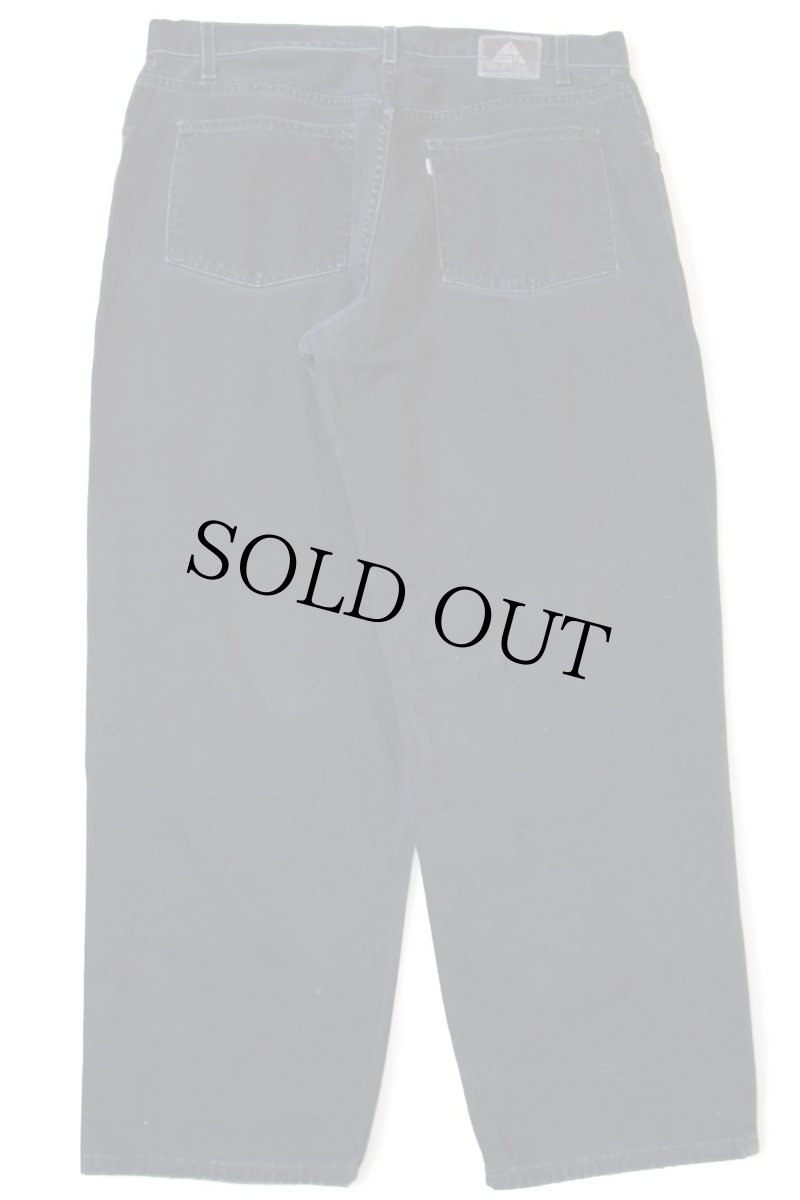 画像3: 00s Levi'sリーバイス SILVERTABシルバータブ BAGGY FIT ブラック デニムパンツ w38 L32 (3)