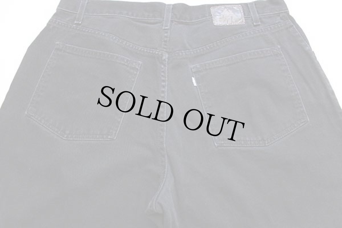 画像5: 00s Levi'sリーバイス SILVERTABシルバータブ BAGGY FIT ブラック デニムパンツ w38 L32 (5)