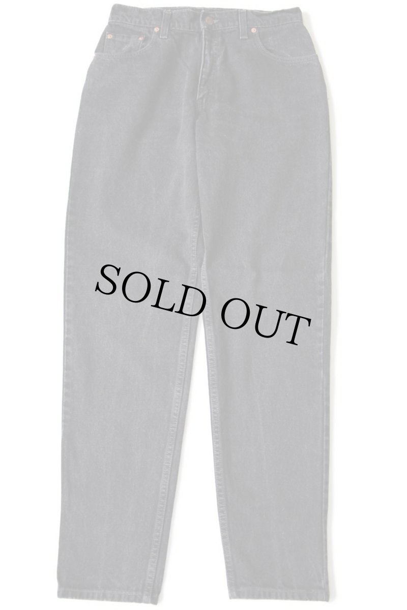 画像2: 90s USA製 Levi'sリーバイス 550 ブラック デニムパンツ 13 LONG★75 (2)