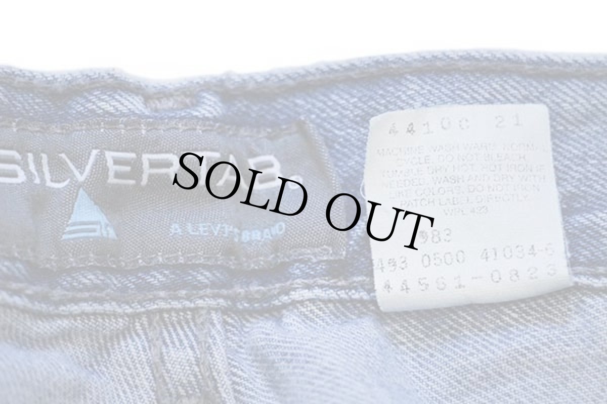 画像7: 00s メキシコ製 Levi'sリーバイス SILVERTABシルバータブ デニムパンツ w38 L30 (7)