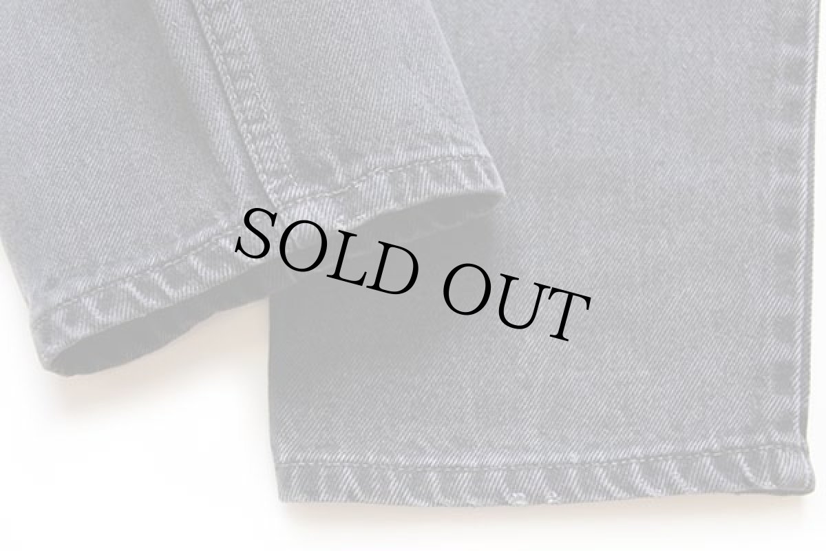 画像8: 90s カナダ製 Levi'sリーバイス 550 ブラック デニムパンツ 10 SHT★73 (8)