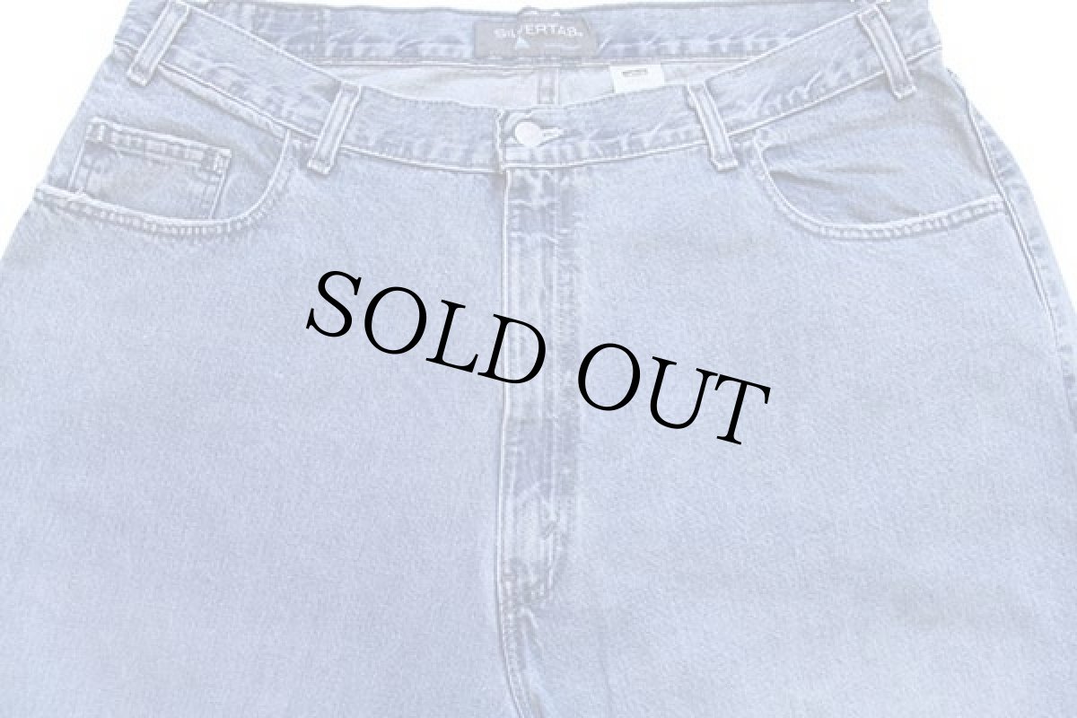 画像4: 00s メキシコ製 Levi'sリーバイス SILVERTABシルバータブ デニムパンツ w38 L30 (4)