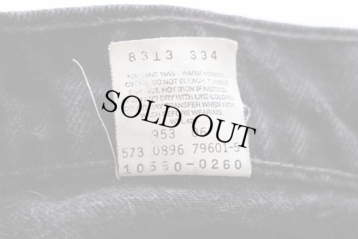 画像7: 90s USA製 Levi'sリーバイス 550 ブラック デニムパンツ 13 LONG★75 (7)