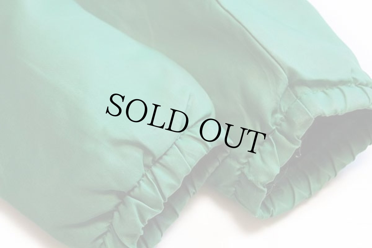 画像8: 70s USA製 Chalk Line SAGINAW VALLEY REGION AACA ボアライナー ナイロン コーチジャケット 緑 S (8)