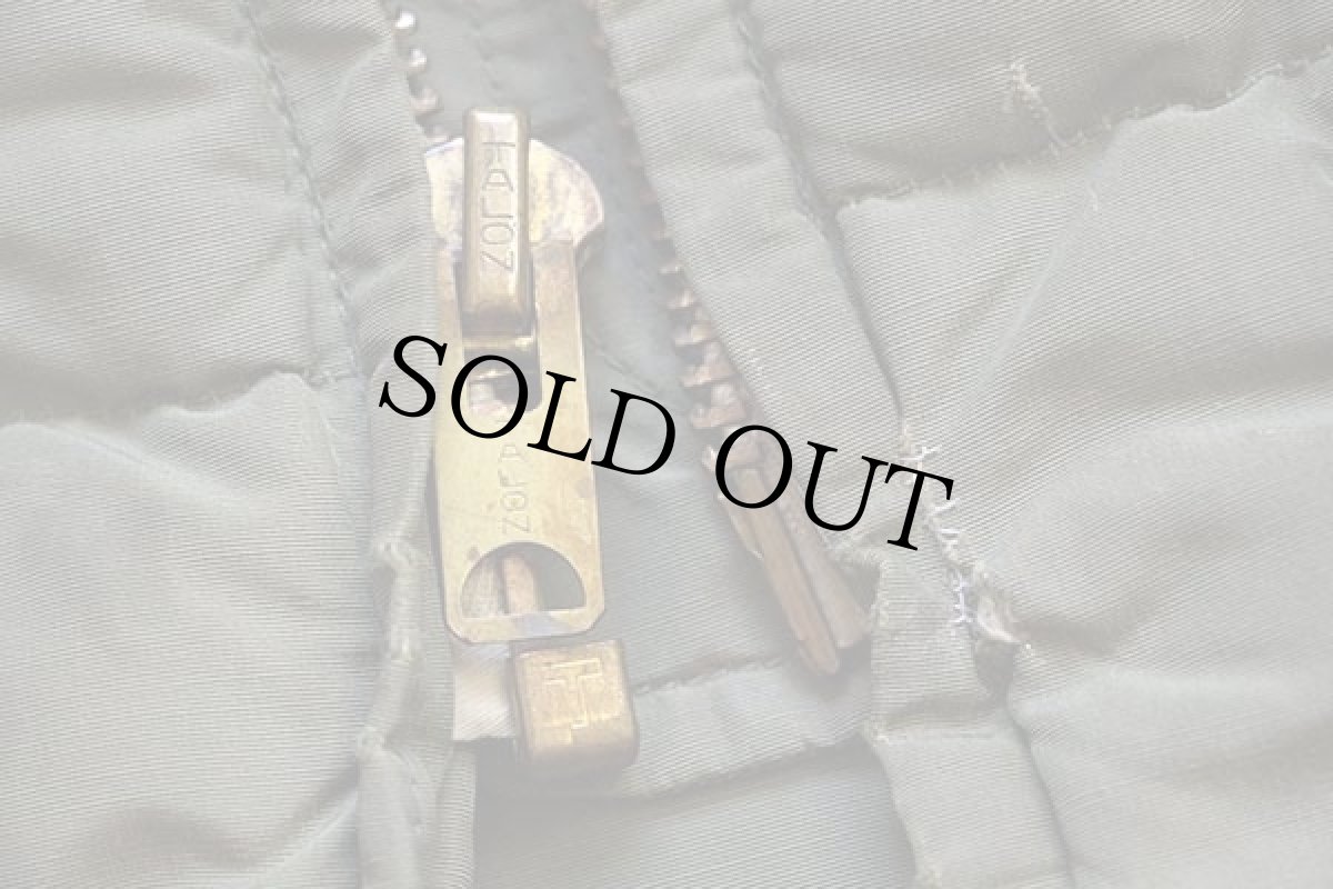 画像6: 60s BAUER DOWNバウアーダウン ユーコン ダウンジャケット ボロ オリーブ★EddieBauerエディーバウアー (6)