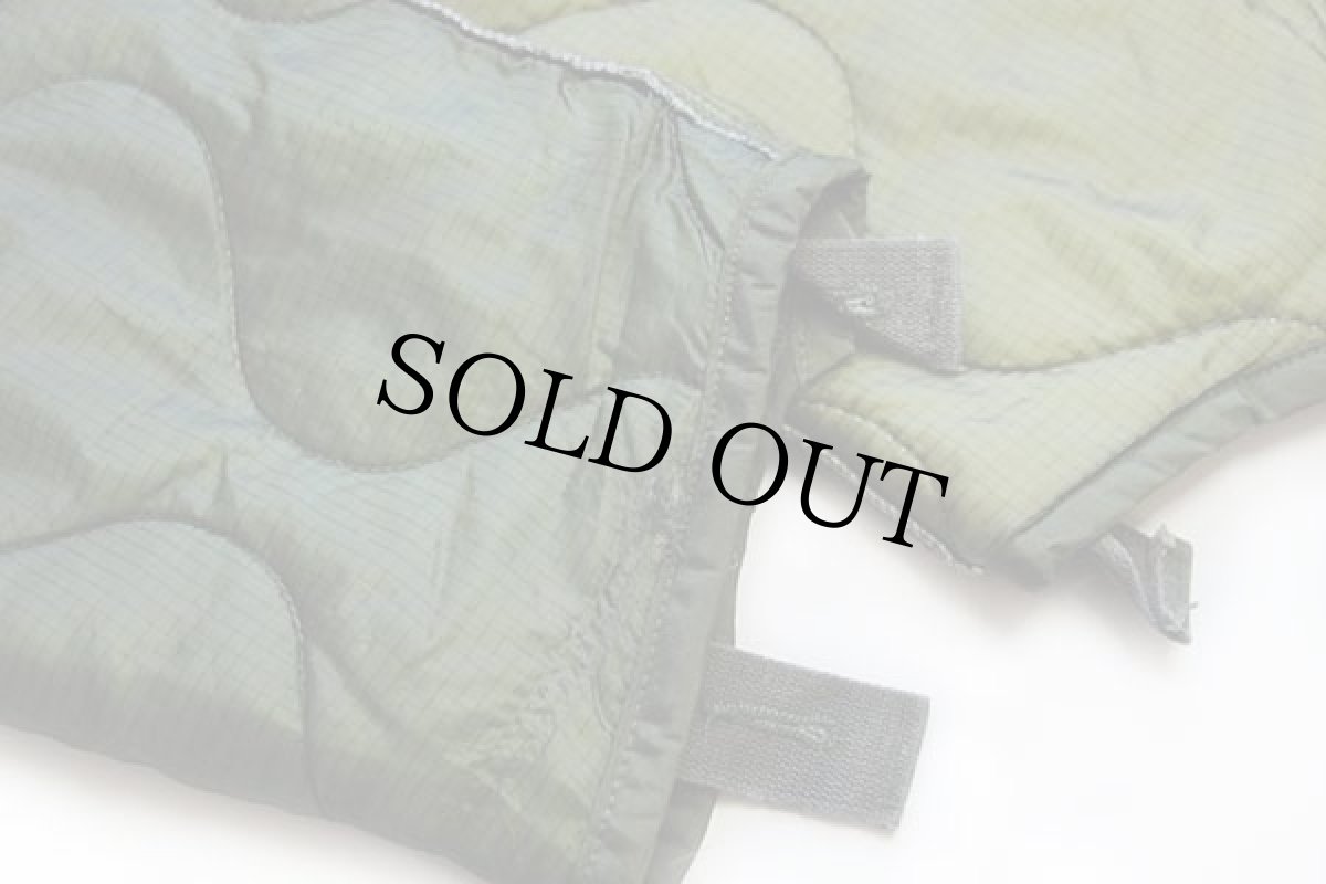 画像6: 90s 米軍 U.S.ARMY M-65 フィールドジャケット ツートン ナイロン キルティングライナー オリーブ S (6)