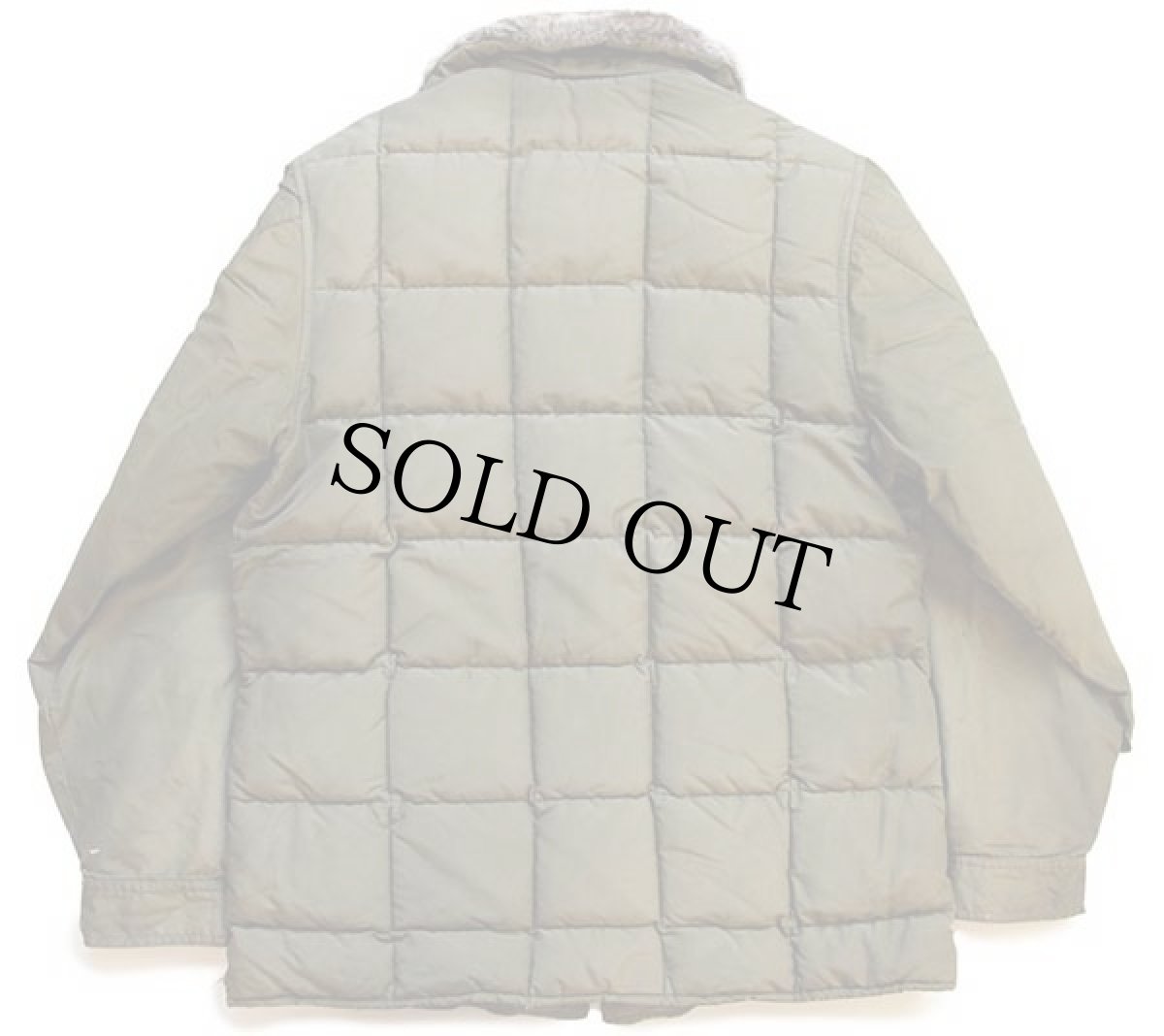 画像2: 60s BAUER DOWNバウアーダウン ユーコン ダウンジャケット ボロ オリーブ★EddieBauerエディーバウアー (2)