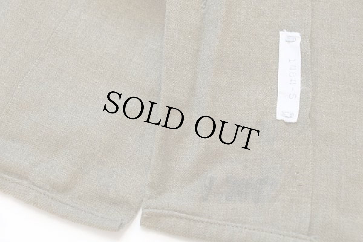 画像6: 40s 米軍 U.S.ARMY マチ付き ウールシャツ オリーブドラブ 15.5 (6)