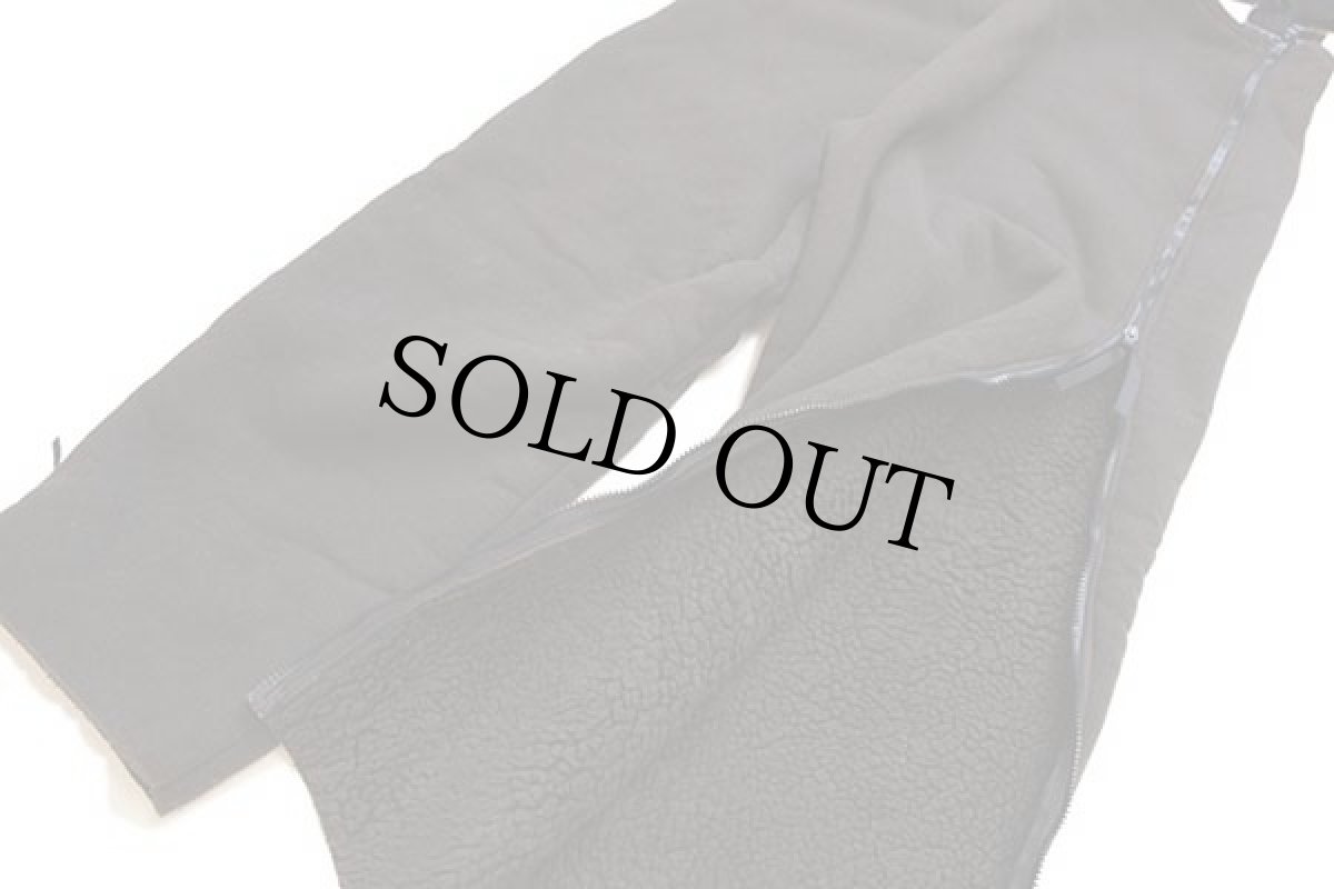 画像7: 90s 米軍 U.S.ARMY ECWCS フリースライナー パイル オーバーオール 焦げ茶★ベアスーツ (7)