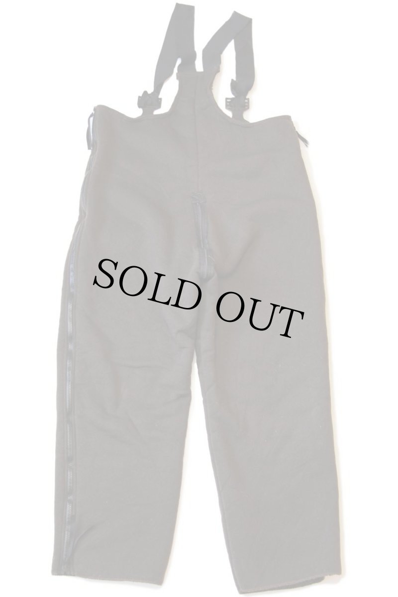 画像3: 90s 米軍 U.S.ARMY ECWCS フリースライナー パイル オーバーオール 焦げ茶★ベアスーツ (3)