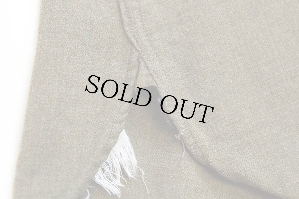 画像5: 40s 米軍 U.S.ARMY マチ付き ウールシャツ オリーブドラブ 15.5 (5)