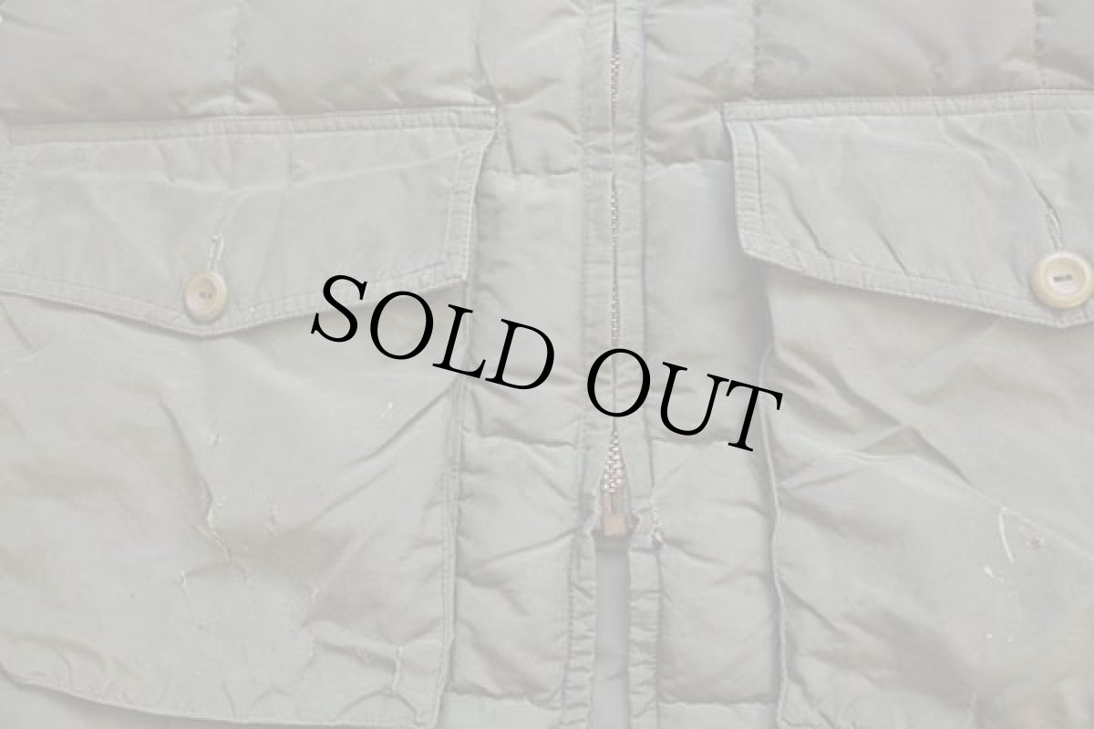 画像8: 60s BAUER DOWNバウアーダウン ユーコン ダウンジャケット ボロ オリーブ★EddieBauerエディーバウアー (8)