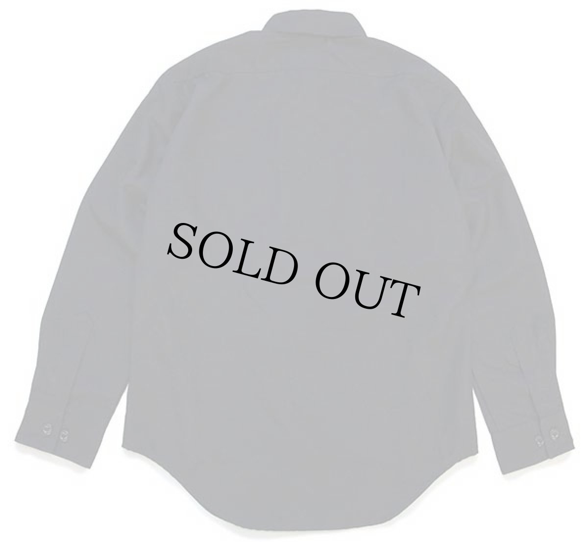 画像2: 80s 米軍 U.S.NAVY ウール混 ユーティリティシャツ 黒 15.5 (2)