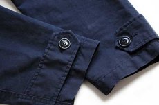 画像7: 00s POLO JEANSポロ ジーンズ ラルフローレン M-47 パーカー タイプ フリースライナー オーバーコート 紺 S★モッズコート (7)