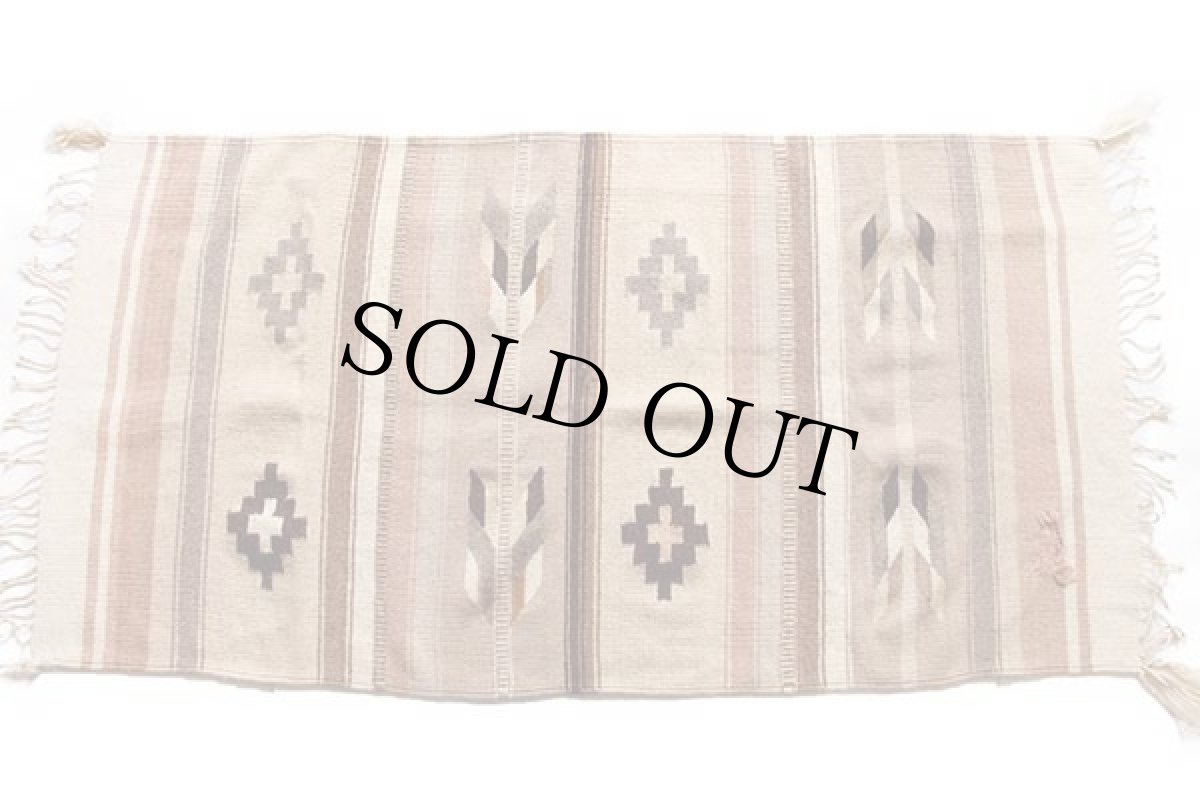 画像2: ネイティブ柄 ラグ マット (2)