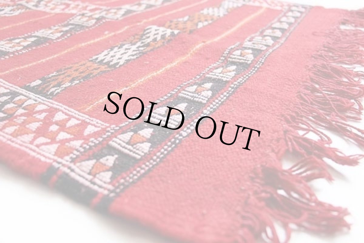 画像4: フォークロア柄 ラグ マット (4)