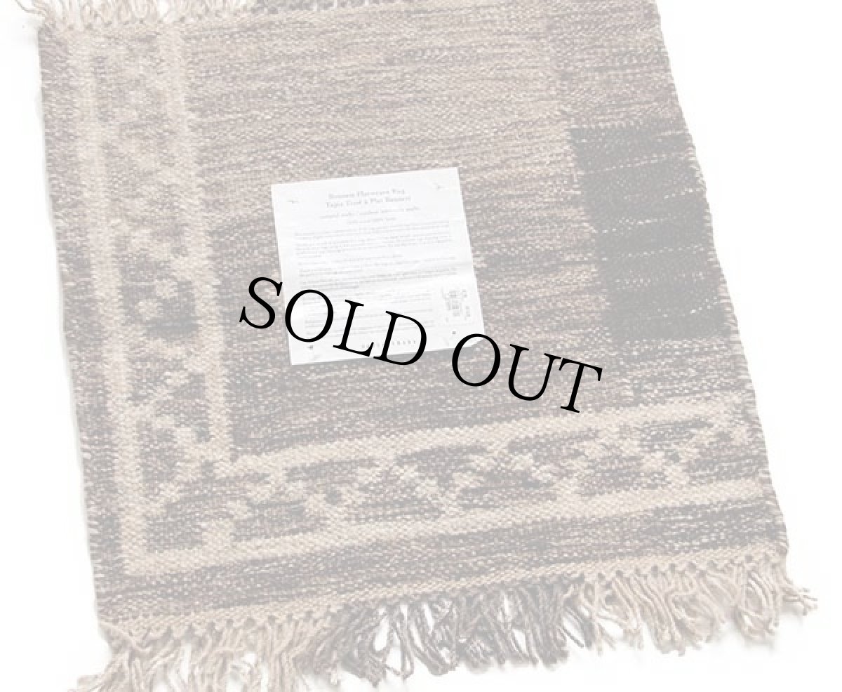 画像2: POTTERYBARN Bennett Flatweave Rug フォークロア柄 ウール ラグ マット (2)