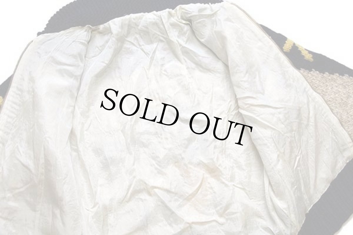 画像6: 60s アメフト柄 ウール カウチンセーター (6)