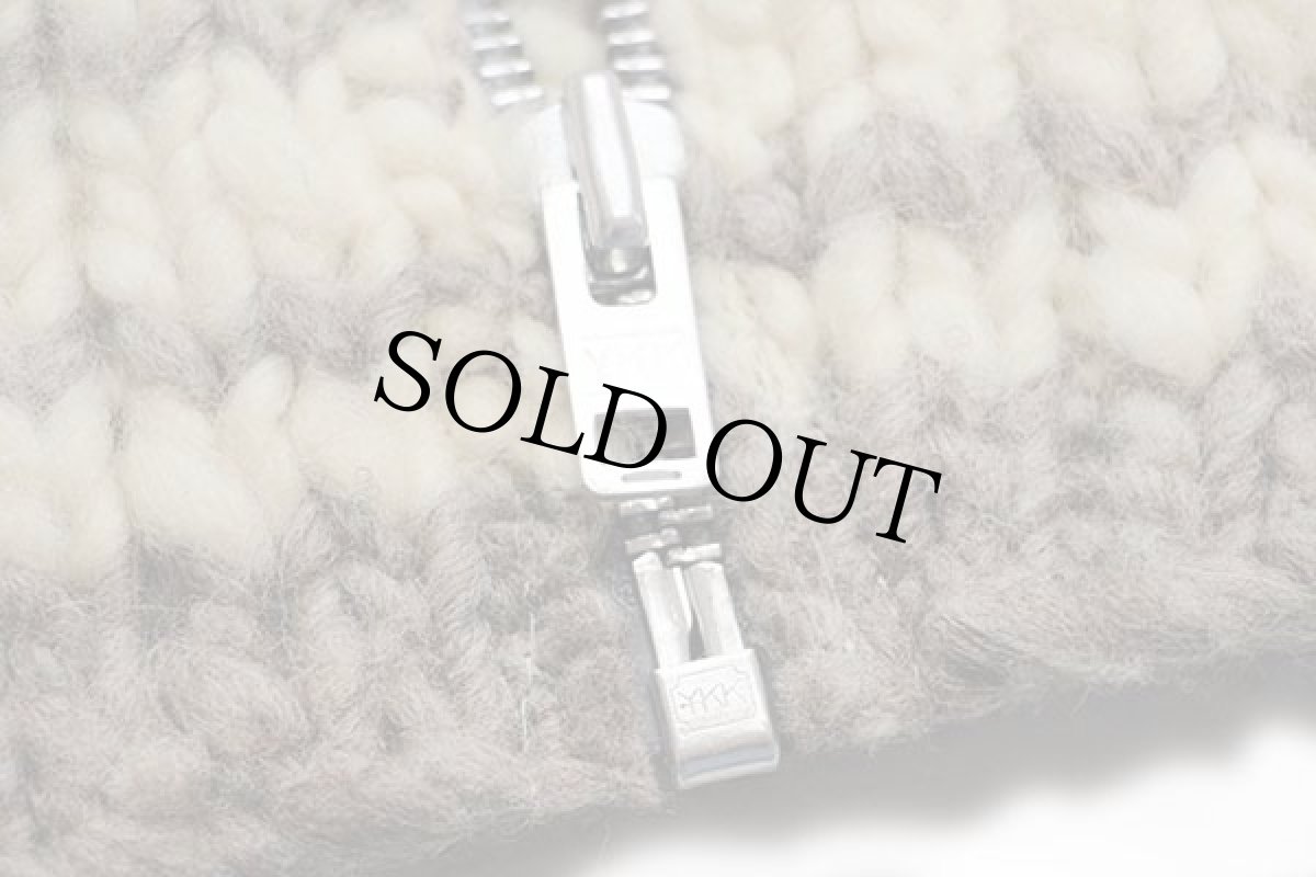 画像5: カナダ製 ネイティブ柄 ウール カウチンセーター (5)