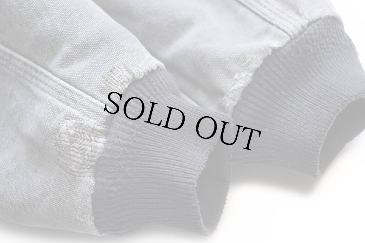 画像7: 00s メキシコ製 carharttカーハート パッチ付き キルティングライナー ダック地 アクティブジャケット パーカー グレー フェード L-R (7)