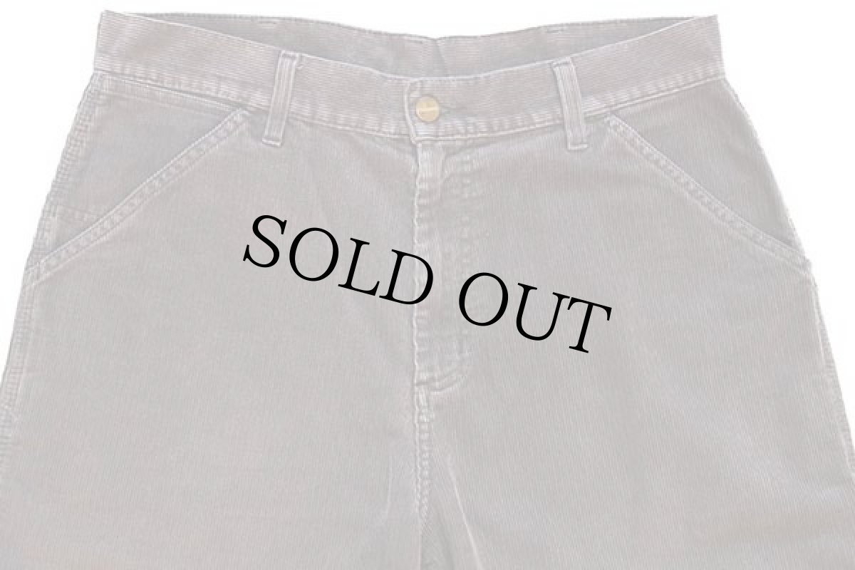 画像4: carharttカーハート コーデュロイ ペインターパンツ 焦げ茶 w34 (4)