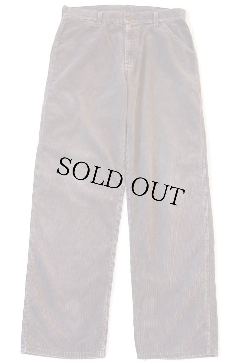 画像2: carharttカーハート コーデュロイ ペインターパンツ 焦げ茶 w34 (2)