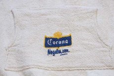 画像5: Corona beer BEACH CLUB ロゴ メキシカンパーカー 生成り (5)