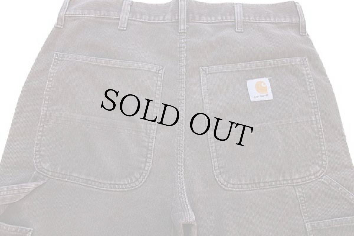 画像5: carharttカーハート コーデュロイ ペインターパンツ 焦げ茶 w34 (5)